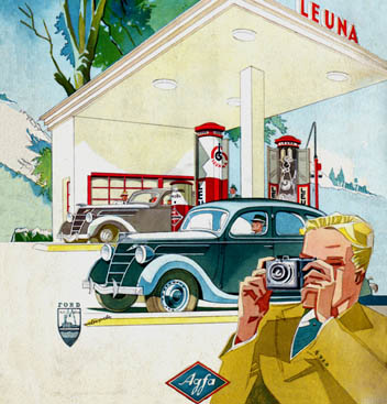 Leuna Agfa Ford advertisements